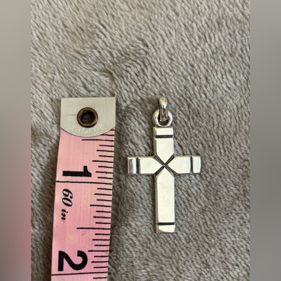 James Avery Cross Pendant | Size: 1.5 in. | Sterling Silver - Picture 4 of 4